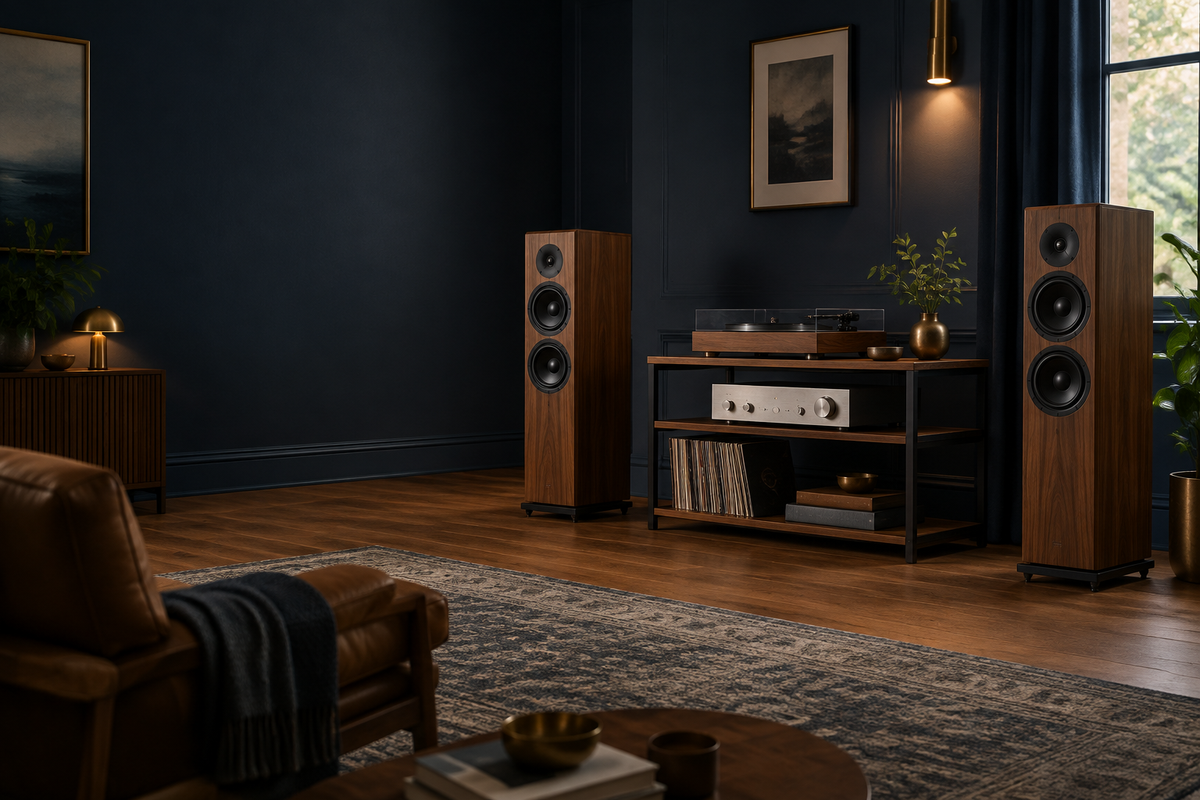 Hi-fi listening room hero image